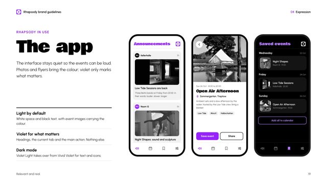 Page 19: the app